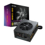 منبع تغذیه کامپیوتر 850 وات ای وی جی ای مدل 850 GQ Semi Modular 80+ GOLD