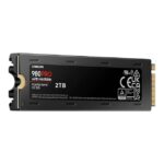 اس اس دی هیت‌ سینک‌دار اینترنال M.2 NVMe PCIe 4.0 سامسونگ مدل 980 Pro ظرفیت 2 ترابایت Samsung