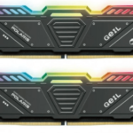 رم جیل GEIL POLARIS RGB 32GB 16GBx2 4800MHz CL40 DDR5