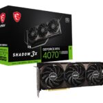 کارت گرافیک ام اس آی مدل MSI GeForce RTX 4070 Ti Super 16G Shadow 3X OC