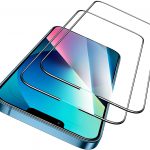 محافظ صفحه نمایش گلس فول مناسب انواع آیفون  13 و 14 پرو و پرو مکس