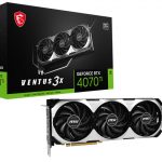 کارت گرافیک ام اس آی مدل MSI GeForce RTX 4070 Ti Ventus 3X 12GB OC GDDR6X