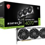 کارت گرافیک ام اس آی مدل MSI GeForce RTX 4070 SUPER VENTUS 3X 12GB GDDR6X OC Edition