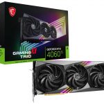کارت گرافیک ام اس آی مدل MSI GeForce RTX 4060 Ti GAMING X TRIO 8GB
