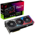 کارت گرافیک ایسوس مدل ASUS ROG Strix RTX 4070 Ti OC 12GB GDDR6X