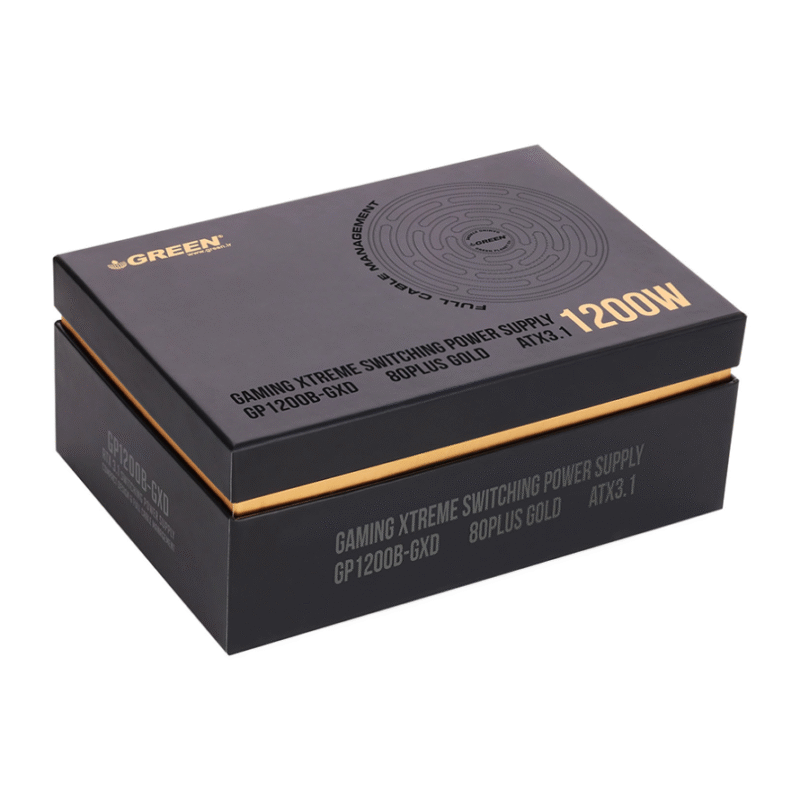 پاور 1200 وات گرین GP1200B-GXD GOLD Full Modular - Image 2