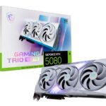 کارت گرافیک ام اس آی مدل MSI GeForce RTX 5080 GAMING TRIO 16G White OC