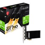 کارت گرافیک ام اس آی مدل MSI GeForce GT 710 2GD3H 4HDMI 2GB GDDR3