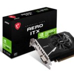 کارت گرافیک ام اس آی مدل GeForce GT 1030 AERO ITX 4GD4 OC