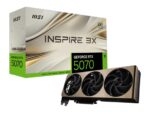 کارت گرافیک ام اس آی مدل GeForce RTX 5070 12G INSPIRE 3X OC