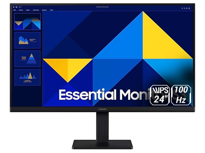 مانیتور 24 اینچ سامسونگ مدل Essential Monitor S3 S30GD - Image 1